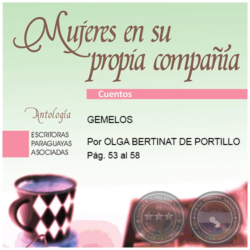 GEMELOS - Por OLGA BERTINAT DE PORTILLO - Año 2019